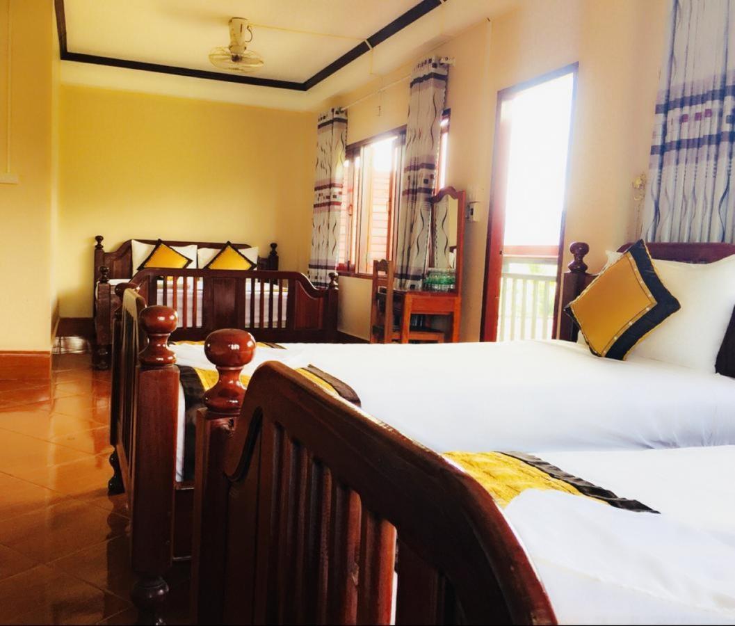 เมาน์เท็น วิว ริเวอร์ไซด์ บูทิก โฮเต็ล Hotel วังเวียง ภายนอก รูปภาพ