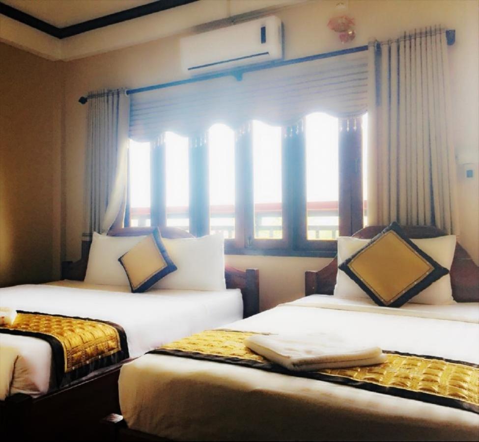 เมาน์เท็น วิว ริเวอร์ไซด์ บูทิก โฮเต็ล Hotel วังเวียง ภายนอก รูปภาพ